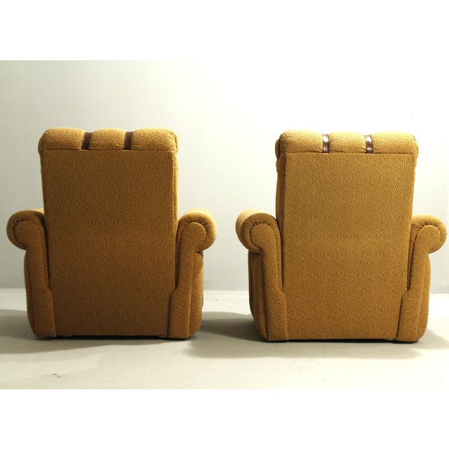 Mid-Century Modern Vintage Armchairs from Hikor Písek, 1970s, Set of 2 For Sale - Image 3 of 12