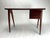 Wood Mid-Century Desk in Wood and Glass from Dassi, Italy, 1950s For Sale - Image 7 of 11