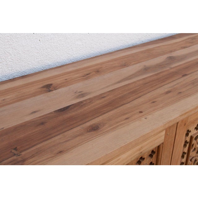 Islamic 72" Long Haveli Jali Sideboard For Sale - Image 3 of 10