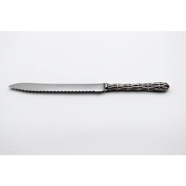 Not Yet Made - Made To Order Silver Bronze Bread Knife by Richard Lauret For Sale - Image 5 of 6