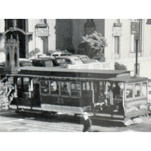 San Francisco Historical Photograph Collection Mark Hopkins Hotel Photograph, Framed For Sale - Image 9 of 12