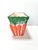 Vintage Carrot Planter – Majolica Style Easter Spring Garden Veggies Cachepot For Sale - Image 4 of 7