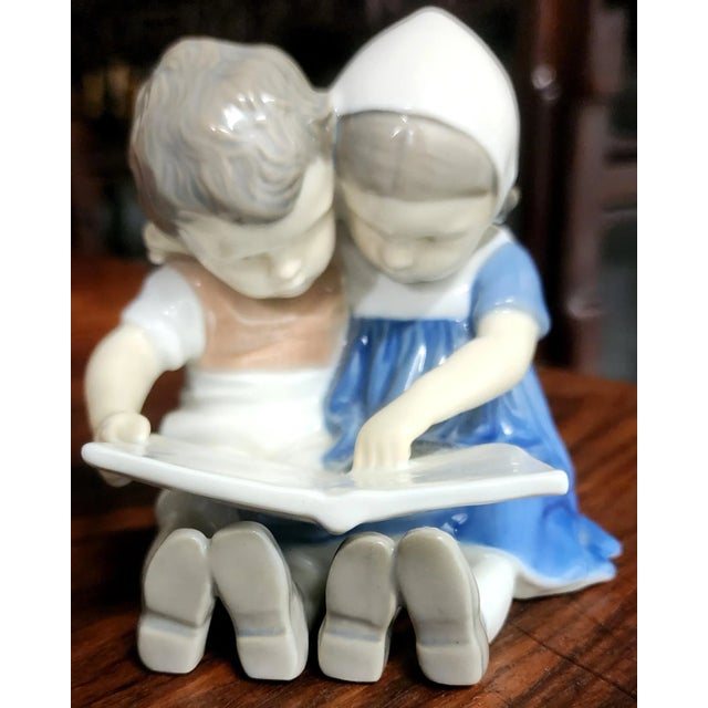 Bimg & Grondahl Danish Hand-Painted Porcelain Fine Figurine For Sale - Image 10 of 13