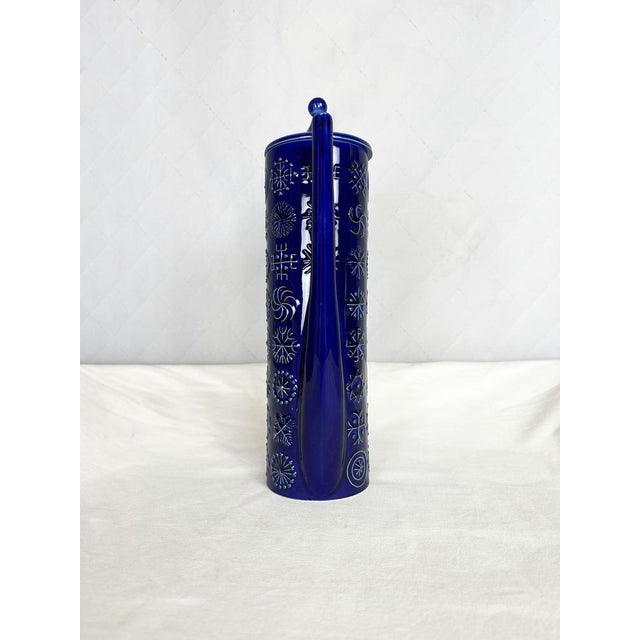 Blue Vintage Portmeirion Totem Coffee Service in Deep Blue Ceramic by Susan Williams-Ellis, 1966, Set of 15 For Sale - Image 8 of 18