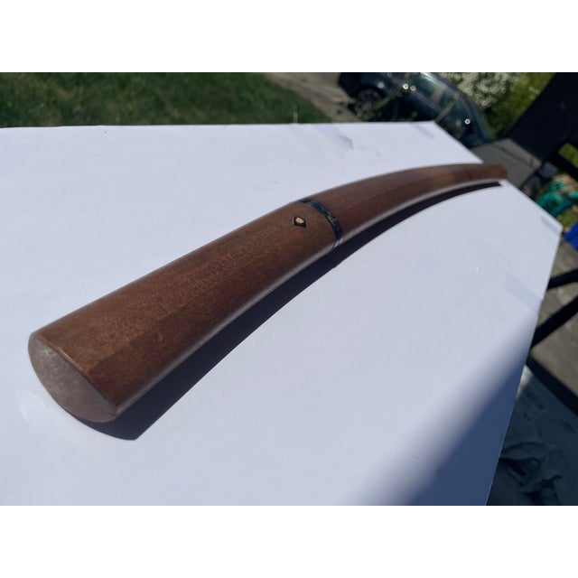 15th Century & Earlier Antique Samurai Sword Long Wakizashi With Sheath : Muromachi (1336–1573) Japan Far East Easter Arms and Armor Weaponry For Sale - Image 5 of 17