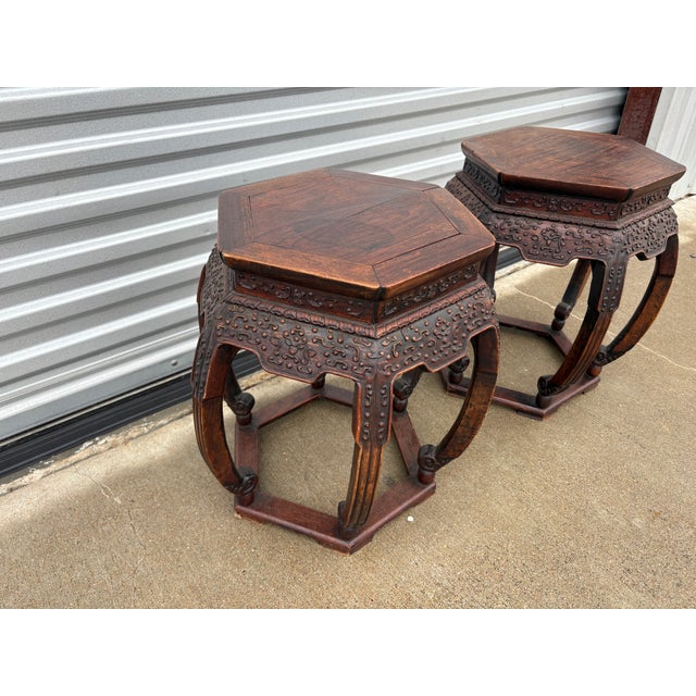 Pair of Antique Chinese Tables For Sale - Image 10 of 12