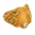 1910s Art Nouveau Old Cut Diamond 14k Yellow Gold Floral Ring, Size 8 For Sale - Image 4 of 7