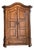 Baroque Beechwood Cupboard, 1980s For Sale
