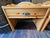 Beautiful pair of 1960s Swedish mid-century modern nightstands. Crafted from solid pine, these tables showcase a warm,...