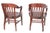 Pr. Vintage Bank of England Jury Chairs by the Marble & Shattuck Furniture Company For Sale - Image 16 of 18