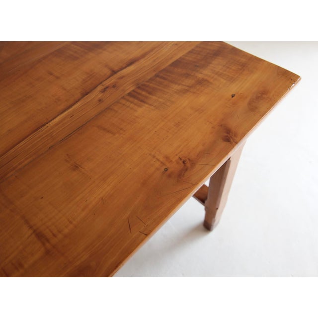 Vintage Cherrywood Dining Table For Sale - Image 14 of 18