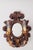 Baroque Style Hand-Carved Gold Leaf Wall Lamp with Mirror, 1960s For Sale - Image 6 of 11