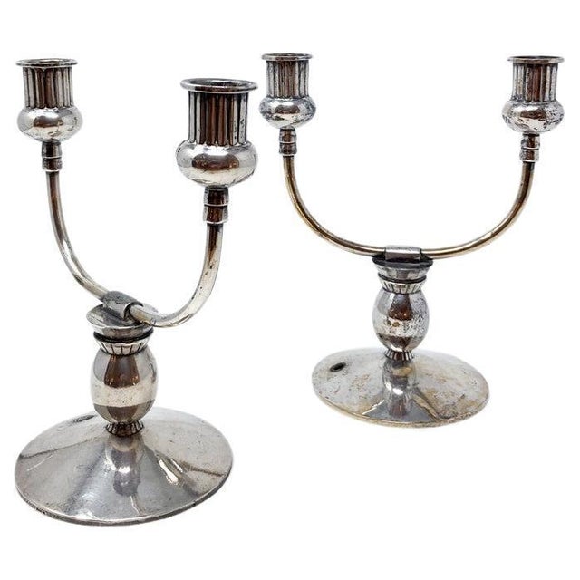 Mid-Century Modern Chandeliers, 1930s, Set of 2 For Sale - Image 11 of 11