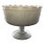 Vintage E.O.Brody Cleveland Milk Glass Footed Bowl For Sale