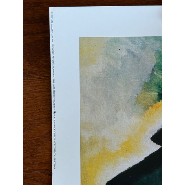 Wassily Kandinsky Authentic Original Vtg. 1991 Tate Gallery Exhibition Poster of Masterpiece "Cossacks" (1910–1911) For Sale - Image 10 of 13