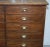 Very Large Victorian Photographers Chest Bank of Drawers For Sale - Image 4 of 13