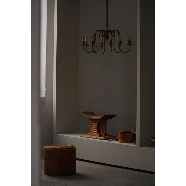 West African Hand Carved Hardwood Ashanti Stool, 1960s For Sale - Image 13 of 14