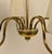 1950s Mid-Century 6-Arm Chandelier in Brass with Silk Shades by Rupert Nikoll, 1958 For Sale - Image 5 of 16