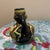 Vintage Gouda Art Deco Hand-Painted Double-Handled Small Vase For Sale - Image 4 of 10
