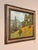 Oil painting of a California landscape by Jill Pavlas. Framed in a vintage frame.