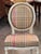 Wood Set of Six Vintage French Painted Dining Chairs For Sale - Image 7 of 10