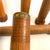 Wood Industrial Wooden Roving Bobbins Large Factory Used Circa 1940 Set of 5 For Sale - Image 7 of 11