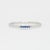 Classic Blue Sapphire Band Ring Crafted in Solid 14k Gold, Fine Jewelry, Size 6.75 For Sale - Image 4 of 7