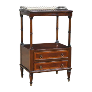 Niagara Furniture Two Drawer End Table