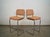 Pair of vintage Mid Century Modern barstools for sale. They were designed by Marcel Bruer during the 1920's Bauhaus era of...