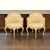 Wood Italian Carved & Cerused Pine French Louis XV Style Barrel Tub Chairs - Pair For Sale - Image 7 of 16