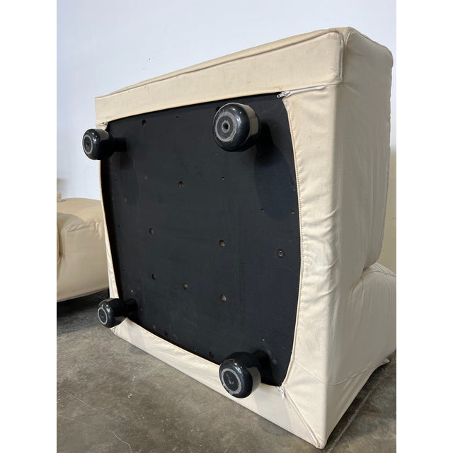 Sofa by Vico Magistretti for Cassina, Set of 2 For Sale - Image 9 of 11