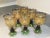 1990s 1990s Mackenzie-Childs Hand-Painted Juice / Wine Glasses- Set of 6 For Sale - Image 5 of 6