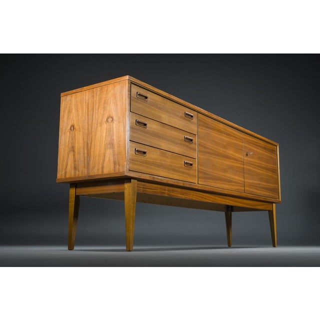Vintage Walnut Sideboard, 1960s For Sale - Image 6 of 15
