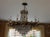 Antique vintage crystal chandelier made in france over 40 years old in beautiful working condition