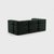 Contemporary Flexible Two-Seater Sofa with Armrests by Ambivalenz, Set of 7 For Sale - Image 3 of 5