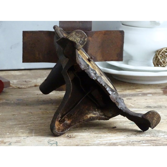 Antique Iron Kitchen Scale Wirtschafts, Ornate Household Scale For Sale - Image 11 of 12