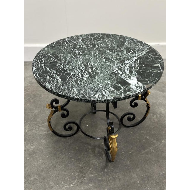 Neoclassical French Revival Coffee Table in the style of Hollywood Regency, 1970s For Sale - Image 5 of 13