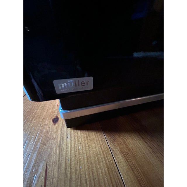 Black & Silver Art Deco Muller Chrysler Desk For Sale - Image 17 of 17