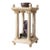 Italian Neoclassical Grand Tour Architectural Model W/ Amethyst Figure & Agate Burner For Sale