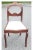 19th C. Flame Mahogany and Satinwood Inlaid With Upholstered Seat Side Chair For Sale - Image 10 of 10
