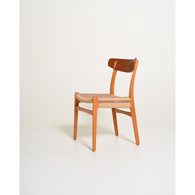 1950s Vintage CH23 Chairs by Hans J. Wegner for Carl Hansen & Søn, 1950s, Set of 6 For Sale - Image 5 of 12