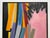 This Adele Mailer rare vintage 1985 Abstract Expressionist original signed one-of-a-kind custom framed large Modernist oil...