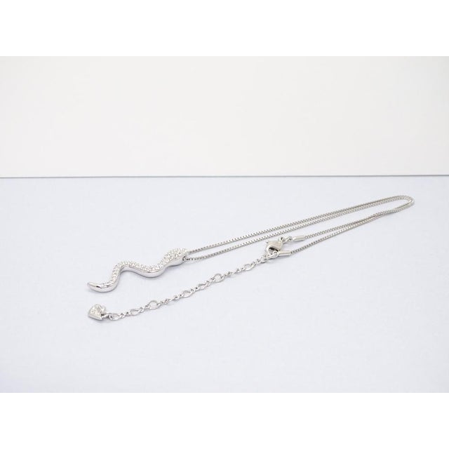 Snake Pendant Necklace from Swarovski, Austria, 2000s For Sale - Image 17 of 18