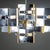Gaetano Sciolari Chrome and Brass Chandelier by Gaetano Sciolari, Italy, 1970s For Sale - Image 4 of 18