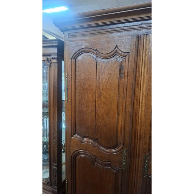 Antique Oak Wardrobe, 1890 For Sale - Image 3 of 8
