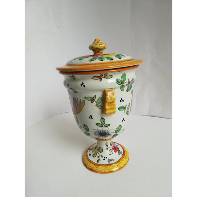 Mid-Century Italian Ceramic Lidded Pot from Guerrieri Murano For Sale - Image 6 of 12