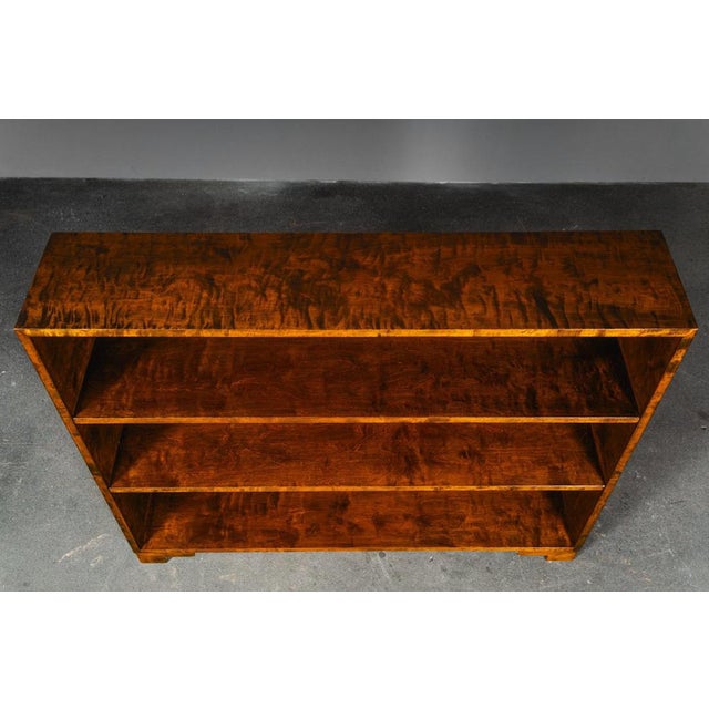 Art Deco Bookcase in Birch For Sale - Image 11 of 15