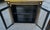 Pair of Baker Furniture Neoclassical Black Lacquer and Gilt Cabinets With Decorative Wire-Mesh Grille Doors, Late 20th Century For Sale - Image 11 of 17