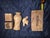 Mid-Century Modern Mid 20th Century 5-Piece Postmodern Pink & Cream Marble Bathroom Vanity Set Fd For Sale - Image 3 of 10