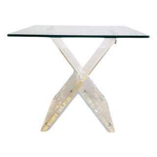 Coffee Table in Acrylic Glass, 1970s For Sale